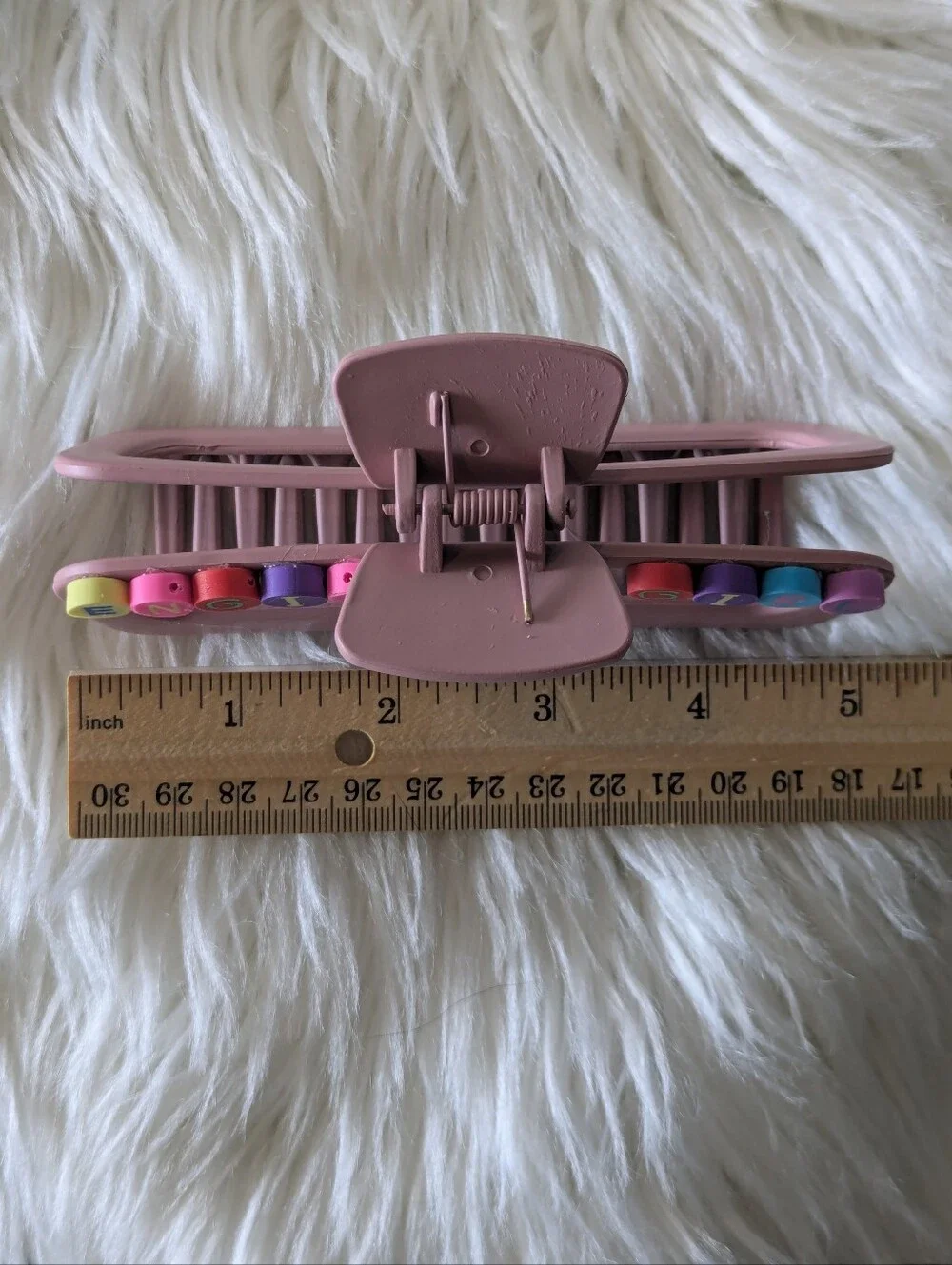 Engineer Girl Hair Clip Claw Style Handcrafted | NWT